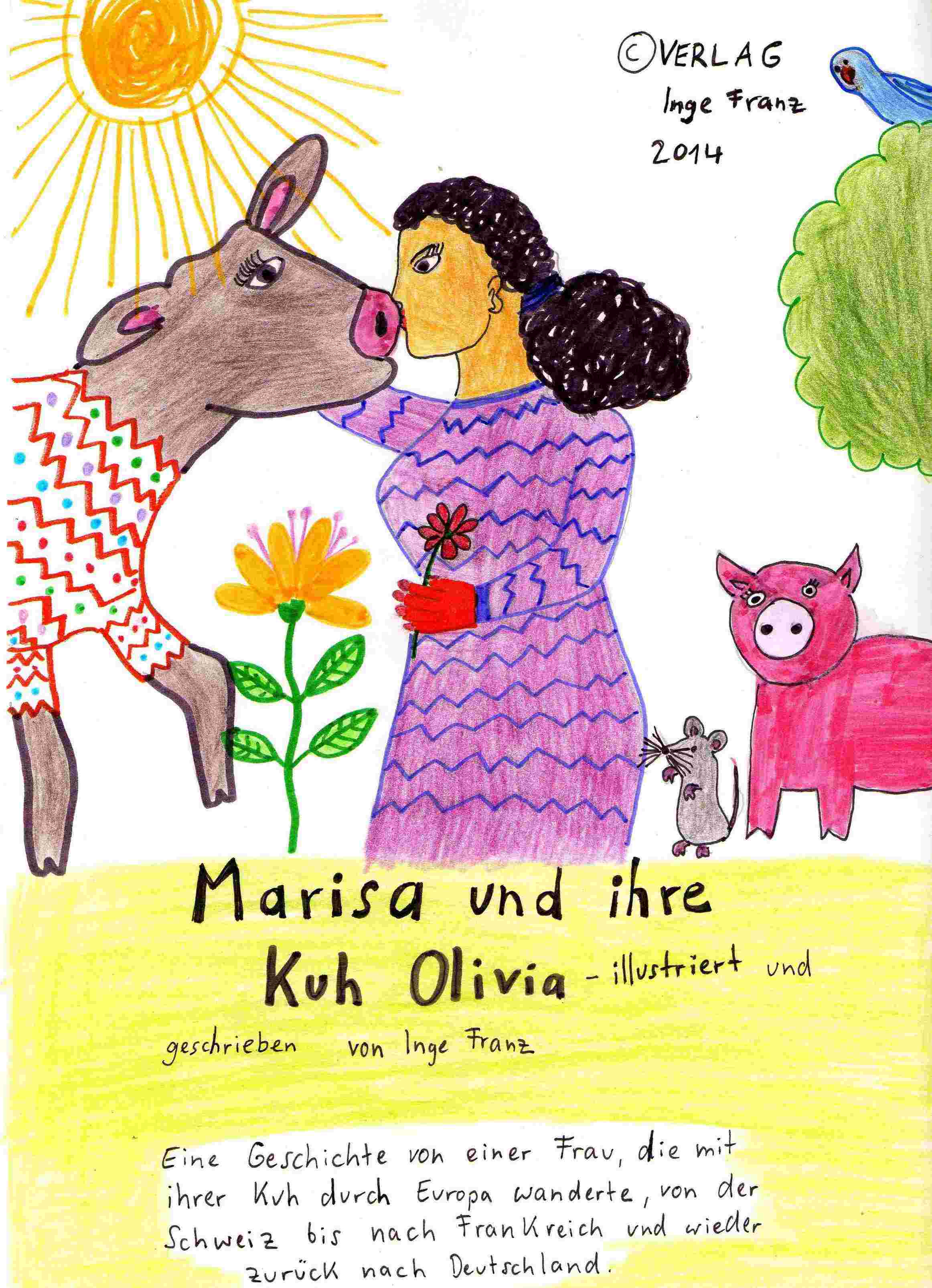 Cover: Marisa und ihre Kuh Olivia